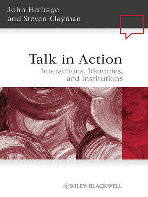 cover image of Talk in Action